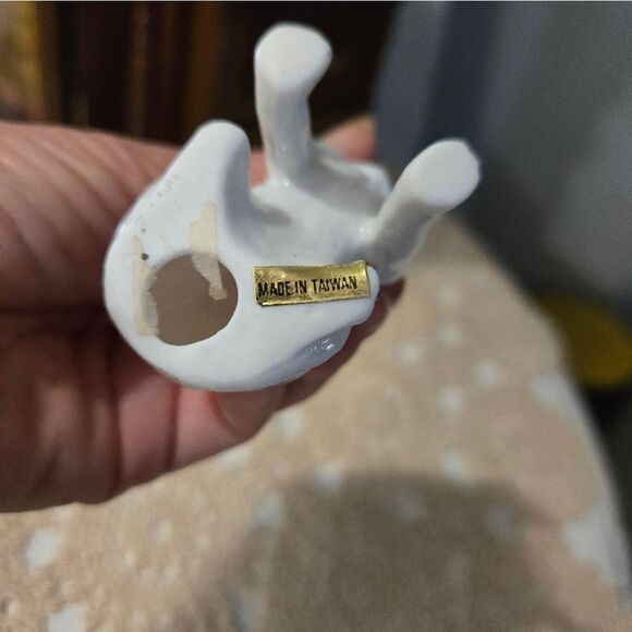 Vintage Ceramic Dalmatian Puppy Dogs Figurines Lot Of 3 Glazed Porcelain Japan - Picture 2 of 12